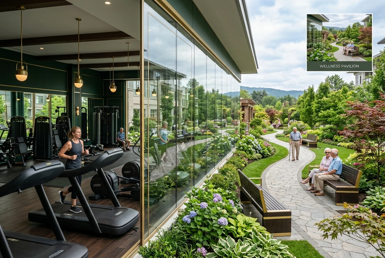 Vikas Ritzenia Amenities Landscaped Gardens and Security System